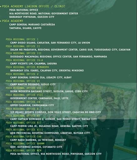 HOW TO JOIN THE PDEA .